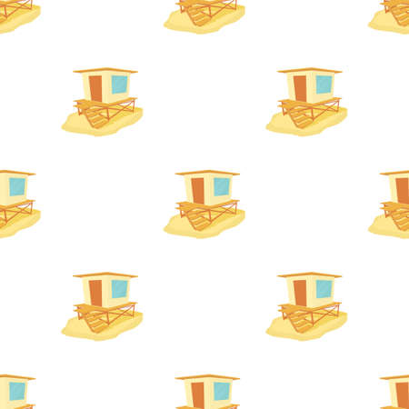 Bungalow pattern seamless background texture repeat wallpaper geometric vectorのイラスト素材