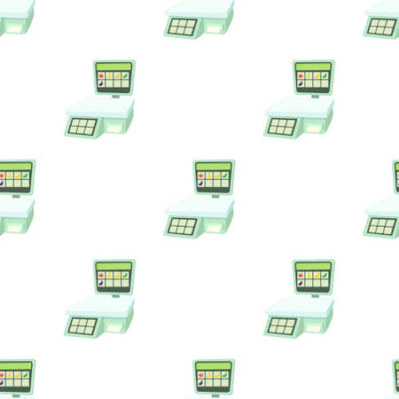 Shop scale pattern seamless background texture repeat wallpaper geometric vectorのイラスト素材