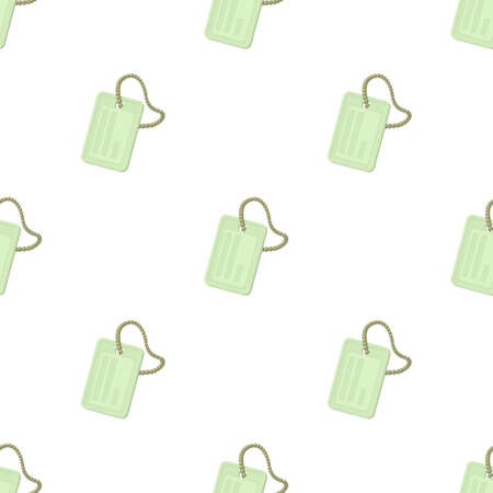 Identification army badge pattern seamless background texture repeat wallpaper geometric vectorのイラスト素材