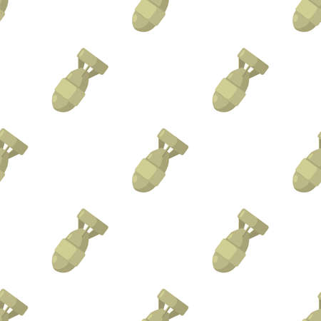 Big bomb pattern seamless background texture repeat wallpaper geometric vectorのイラスト素材