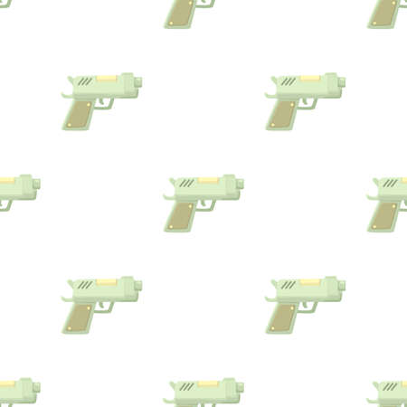 Gun pattern seamless background texture repeat wallpaper geometric vectorのイラスト素材