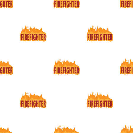 Fire logo. Cartoon illustration of fire vector logo for webのイラスト素材