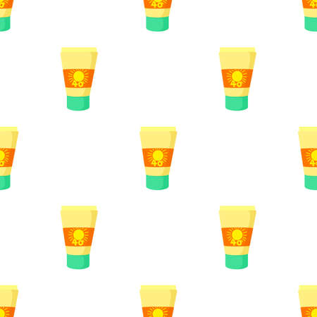 Sunscreen pattern seamless background texture repeat wallpaper geometric vectorのイラスト素材