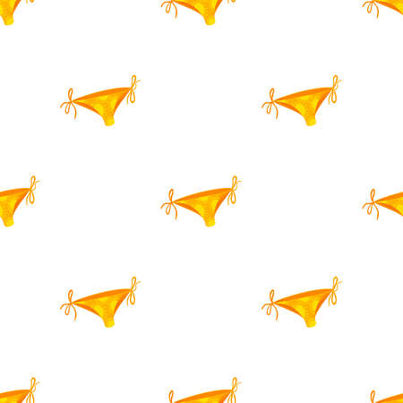 Bikini pattern seamless background texture repeat wallpaper geometric vectorのイラスト素材