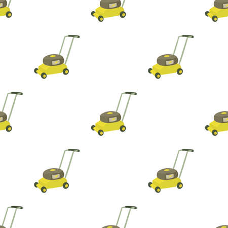 Lawnmower pattern seamless background texture repeat wallpaper geometric vectorのイラスト素材