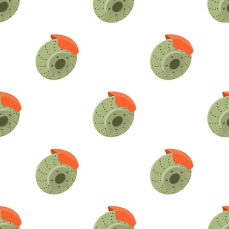 Tire pattern seamless background texture repeat wallpaper geometric vectorのイラスト素材