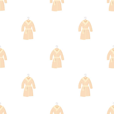 Bathrobe pattern seamless background texture repeat wallpaper geometric vectorのイラスト素材