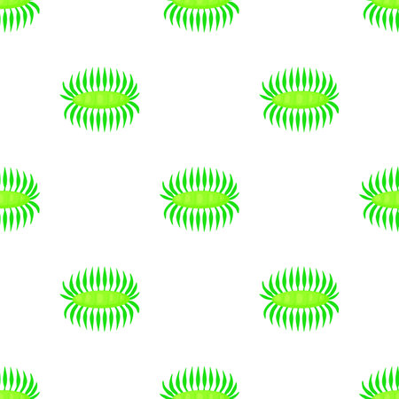 Bacteria centipede pattern seamless background texture repeat wallpaper geometric vectorのイラスト素材