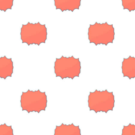 Empty label pattern seamless background texture repeat wallpaper geometric vectorのイラスト素材