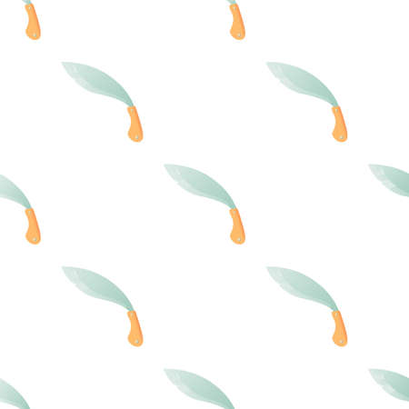 Crooked knife pattern seamless background texture repeat wallpaper geometric vectorのイラスト素材