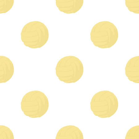 Soccer ball pattern seamless background texture repeat wallpaper geometric vectorのイラスト素材
