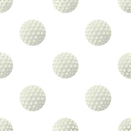 Golf ball pattern seamless background texture repeat wallpaper geometric vectorのイラスト素材