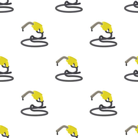 Refueling nozzle pattern seamless background texture repeat wallpaper geometric vectorのイラスト素材