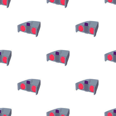 Binoculars pattern seamless background texture repeat wallpaper geometric vectorのイラスト素材