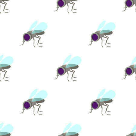 Spy fly pattern seamless background texture repeat wallpaper geometric vectorのイラスト素材