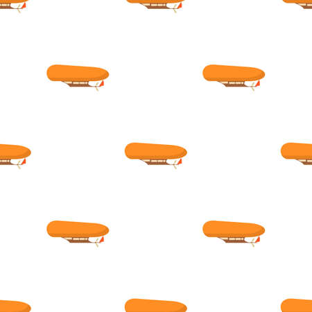 Airship pattern seamless background texture repeat wallpaper geometric vectorのイラスト素材