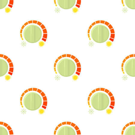 Cold heat regulator pattern seamless background texture repeat wallpaper geometric vectorのイラスト素材