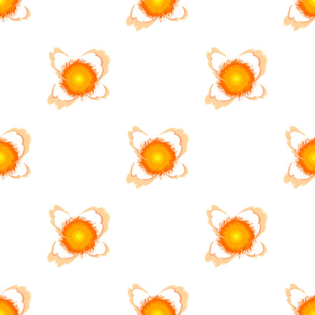 Bright explosion pattern seamless background texture repeat wallpaper geometric vectorのイラスト素材