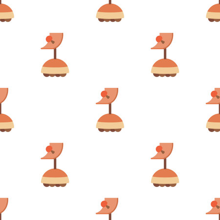 Robot antenna pattern seamless background texture repeat wallpaper geometric vectorのイラスト素材