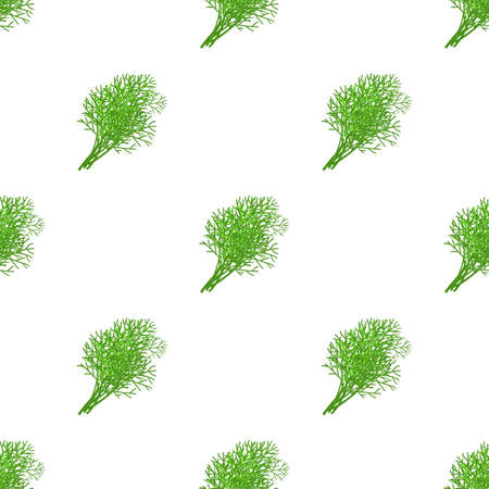 Dill pattern seamless background texture repeat wallpaper geometric vectorのイラスト素材