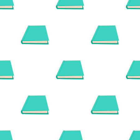 Closed book pattern seamless background texture repeat wallpaper geometric vectorのイラスト素材