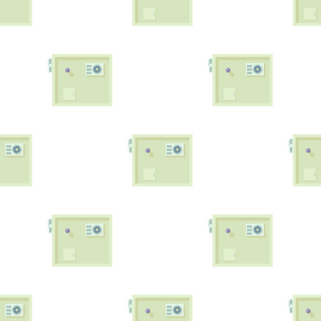 Modern building top view pattern seamless background texture repeat wallpaper geometric vectorのイラスト素材