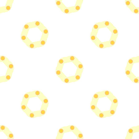 Light yellow pattern seamless background texture repeat wallpaper geometric vector