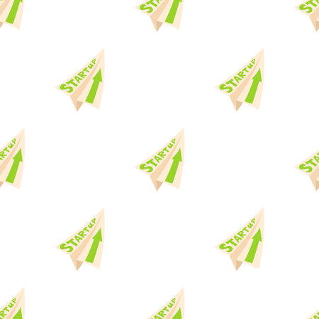 Startup concept pattern seamless background texture repeat wallpaper geometric vectorのイラスト素材