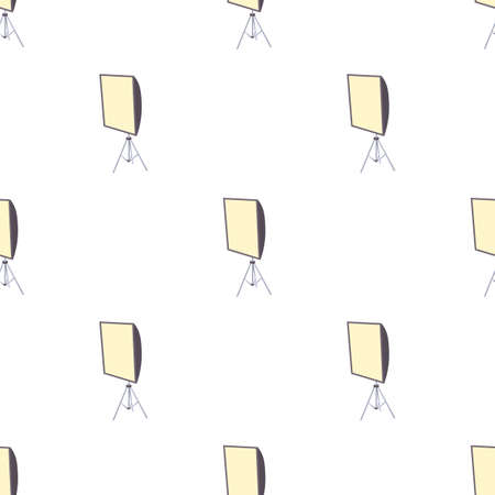 Softbox pattern seamless background texture repeat wallpaper geometric vectorのイラスト素材
