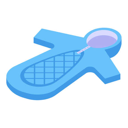 Baby clothes icon isometric vector. Kid dress. Boy childのイラスト素材