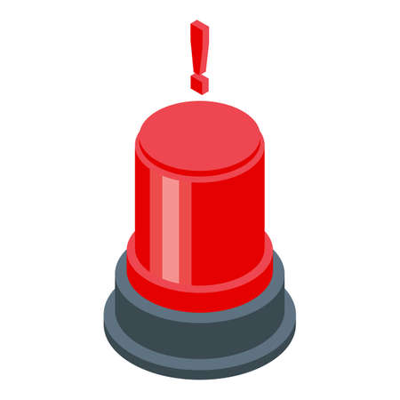 Flasher concentration icon isometric vector. Mind balance. Focus controlのイラスト素材