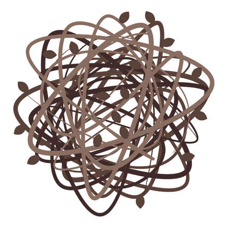 Tumble weed icon isometric vector. Desert ball. Dry bushのイラスト素材