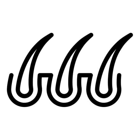 Skin hair remove icon outline vector. Candle wax. Aroma depilationのイラスト素材