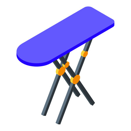 Service iron board icon isometric vector. Home cloth. Wash machineのイラスト素材