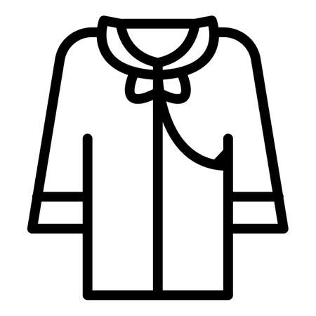 Temple cloth icon outline vector. Culture city. Travel tibetのイラスト素材