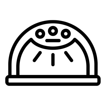 Cosmetic tool icon outline vector. Polish art. Manicure studioのイラスト素材