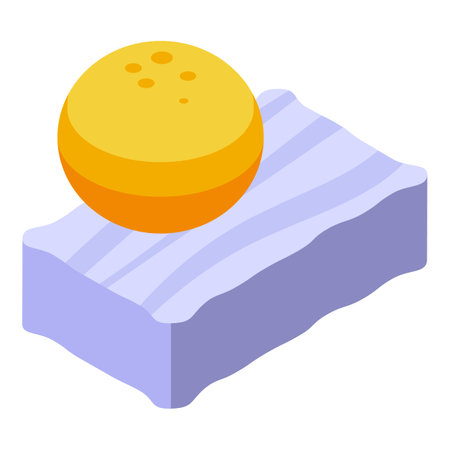 Pottery ball icon isometric vector. Workshop class. Ceramic tableのイラスト素材