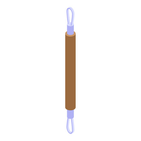 Pottery hand tool icon isometric vector. Hobby class. Ceramic peopleのイラスト素材