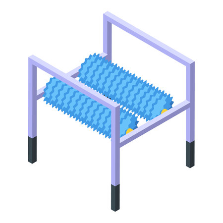 Car wash icon isometric vector. Auto clean. Care brushのイラスト素材