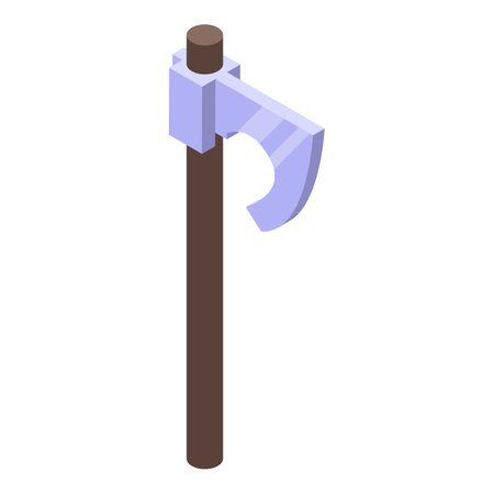 Greek axe icon isometric vector. Greece history. Classic cultureのイラスト素材