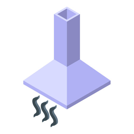 Air sucker icon isometric vector. Man factory. Plumbing rigのイラスト素材