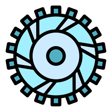 Auto clutch icon. Outline Auto clutch vector icon for web design isolated on white background color flatのイラスト素材