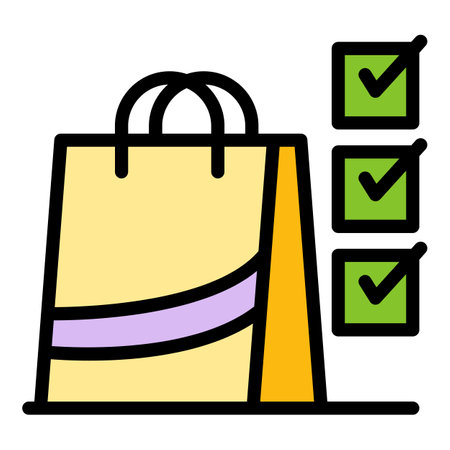 Consumer purchase icon. Outline Consumer purchase vector icon for web design isolated on white background color flatのイラスト素材