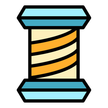 Water cleaning filter icon. Outline Water cleaning filter vector icon for web design isolated on white background color flatのイラスト素材