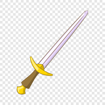 Dagger icon. Cartoon illustration of dagger icon for web designの写真素材