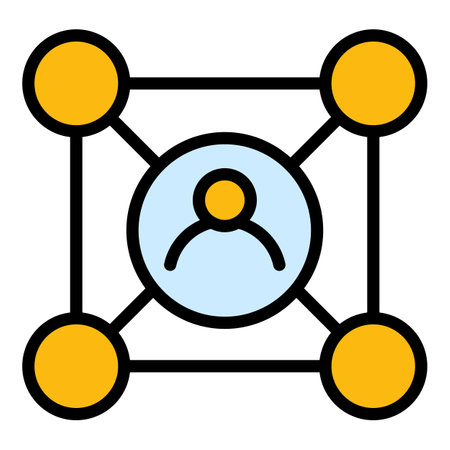 Narrow market avatar icon. Outline Narrow market avatar vector icon for web design isolated on white background color flatのイラスト素材