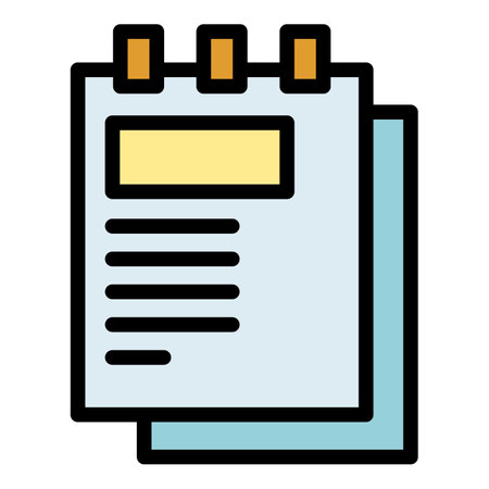 Manager clipboard icon outline vector. Office teamwork. Work project color flatのイラスト素材