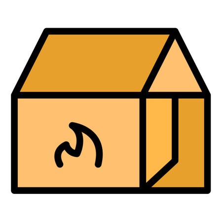 Take away bbq icon. Outline Take away bbq vector icon for web design isolated on white background color flatのイラスト素材