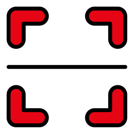 Square barcode icon outline vector. Scan qrcode. mobile qr frame color flatのイラスト素材