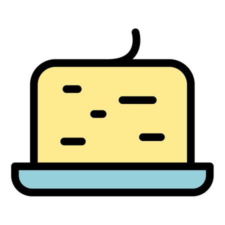 Peanut plant icon outline vector. Vegan syrup. Seed legume color flatのイラスト素材